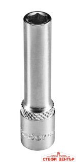 Вложка удължена 6 стенна 3/8"x 8mm CR-V Topmaster Professional