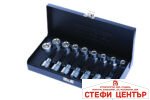 Вложки торкс 1/2" к-т 16бр CR-V Topmaster Professional