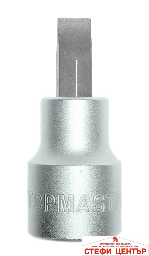 Вложка 1/4" с накр. прав RE7x37mm CR-V Topmaster Professional