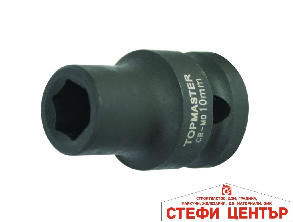 Вложка ударна 6 стенна 1/2"х22mm Topmaster Professional