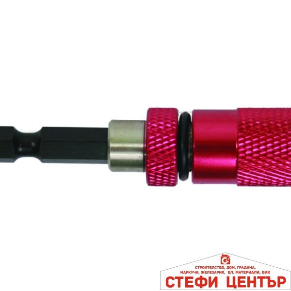 Удължение за накрайник 1/4"x 60mm с фиксатор CR-V Topmaster Professional