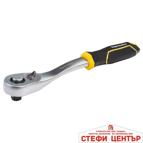 Тресчотка извита 1/2" 90з. CR-V Topmaster Professional