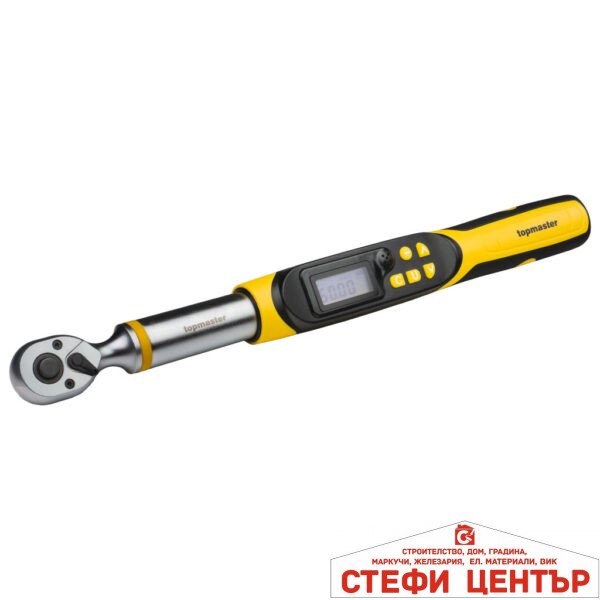Ключ динамометричен дигитален 3/8" 3-60Nm Topmaster Professional