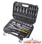К-кт инструменти 108 части 1/4" & 1/2" CR-V Topmaster Professional