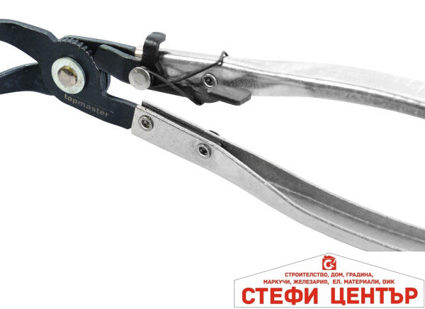 Клещи за скоби за водни съединения извити Topmaster Professional