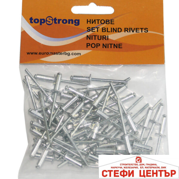 Нит 3x12mm / плик 50бр TopStrong