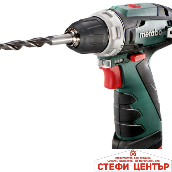 Винтоверт акум. 10.8V 34Nm METABO POWERMAXX 2x2Ah small case