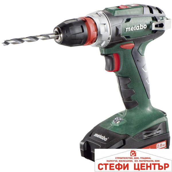Винтоверт акум. 18V 48Nm METABO BS 18 QUICK 2x2.0AH