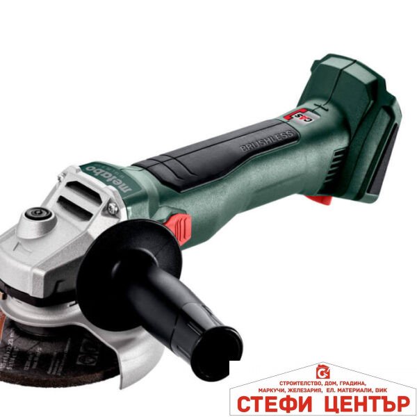 Ъглошлайф акум. 125mm METABO W 18 L BL 9-125 SOLO