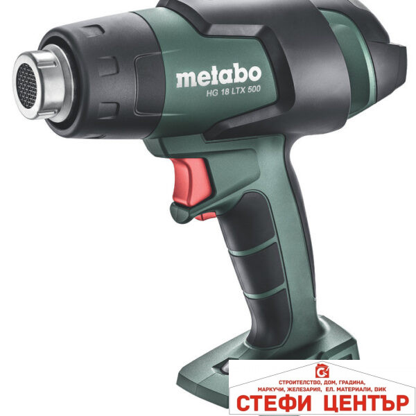 Пистолет за горещ въздух акум. METABO HG 18 LTX 500 Solo