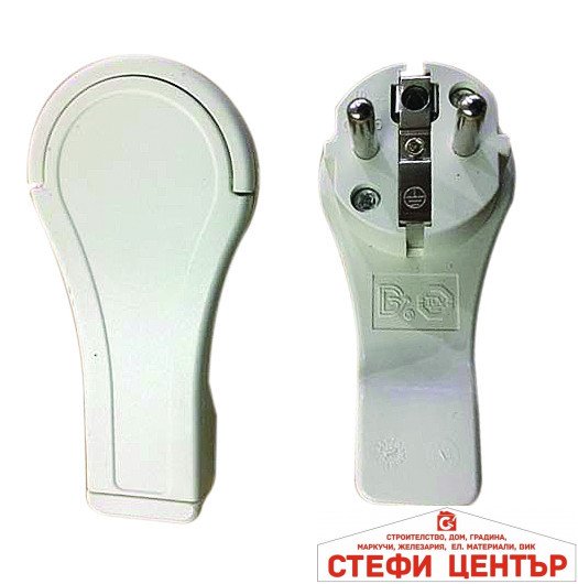 Щепсел шуко плосък MK