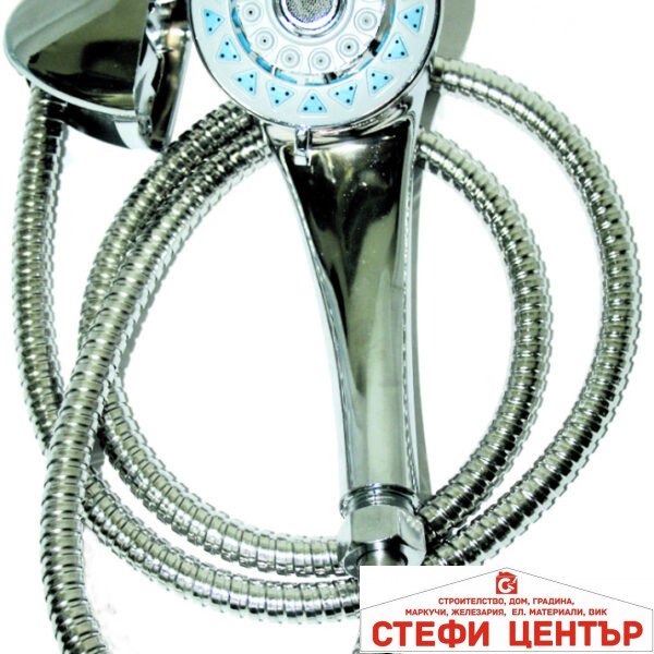Душ подвижен 4в1 голяма слушалка TopChrome