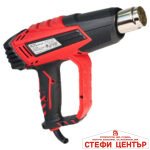 Пистолет за горещ въздух 2000W 2степ. LCD 5ак. куфар RAIDER RD-HG28 - Image 2