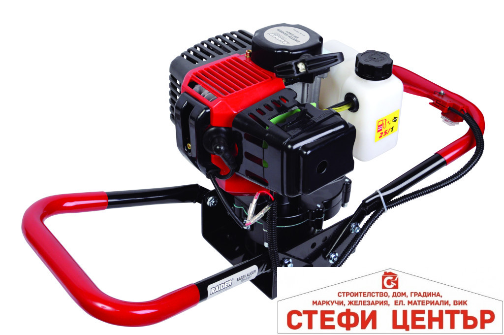 Моторен свредел 1.65kW (2.2hp) 52cc RAIDER RD-EA01 Моторен свредел 1.65kW (2.2hp) 52cc RAIDER RD-EA01
