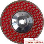 Диск диамантен 115x22.2mm M14 двустранен RAIDER RD-DD25 - Image 2