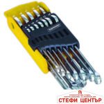 Ключ звездогаечен GRIP ON к-т 12бр 8-19 mm Topmaster Professional - Image 2