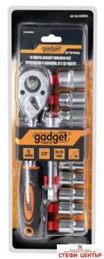 Тресчотка с вложки к-т 12 части 1/2" 10-24mm GADGET - Image 2