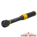 К-кт динамометричен ключ с вложки и удължител 1/4 5-25Nm Topmaster Professional - Image 2