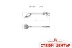 Шлайф за стени и тавани 500W ø225mm METABO LSV 5-225 - Image 2