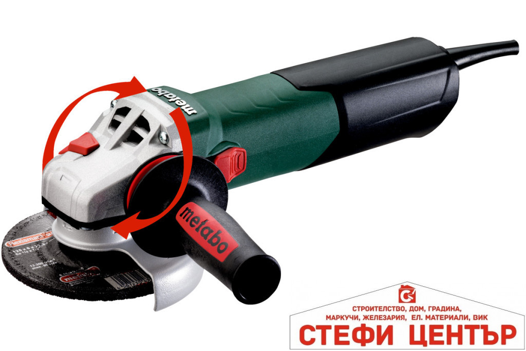 Ъглошлайф 125mm 1700W METABO WEA 17-125 QUICK - Image 2