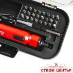 Отвертка акумулаторна 3.6V 1,5Ah 26 аксесоара куфар RAIDER RD-CSC05 - Image 3