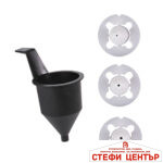 Пистолет за боя 550W Ø1.0 1.5 1.8 2.5mm 0,8L компр. RAIDER RD-SGC10 - Image 3