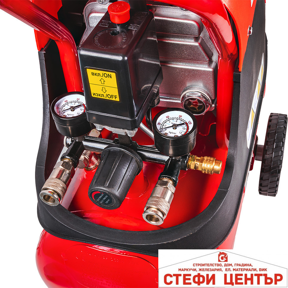 Компресор  24L 1.5kW RAIDER PRO RDP-AC15 - Image 3
