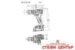 Винтоверт акум. 18V 60Nm METABO BS 18 L 2X2.0Ah - Image 3
