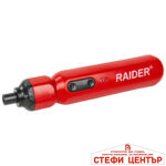 Отвертка акумулаторна 3.6V 1,5Ah 26 аксесоара куфар RAIDER RD-CSC05 - Image 4