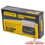 Акумулаторна отвертка с накрайници COMPACT Topmaster Professional - Image 4