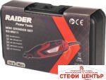 Шлифовалка 135W рег. об. жило 40 аксесоара куфар RAIDER RD-MG11 - Image 7