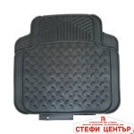 Гумени стелки с мокет универсални 3005 черни 4бр/к-т - Image 3
