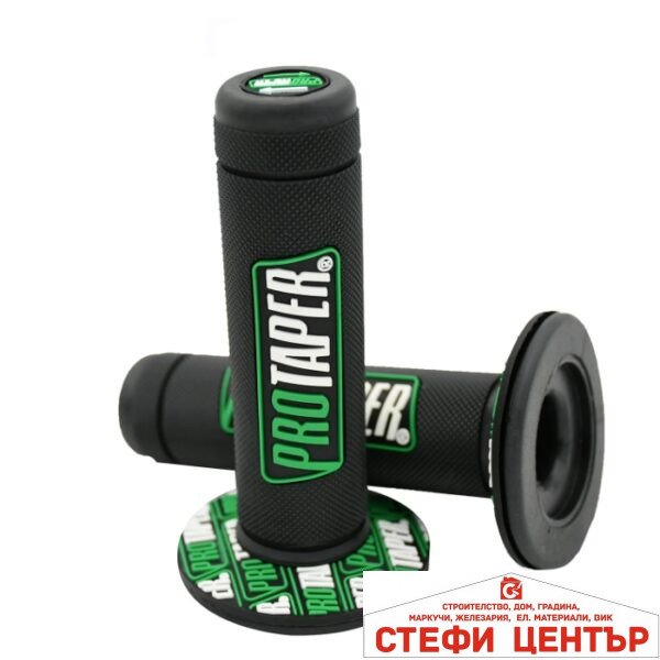 Дръжки за мотоциклет РА483 - 2бр / к-т - ЗЕЛЕНО