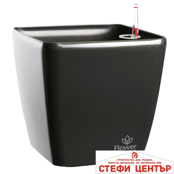 c_1401621-20231124144818-249 Саксия Quadrato 22 с патентована напоителна система и дренаж - Image 1