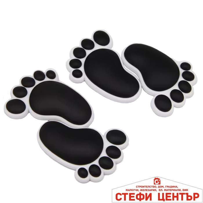 Декорация за врата PG292 4бр./к-т черна - Image 3