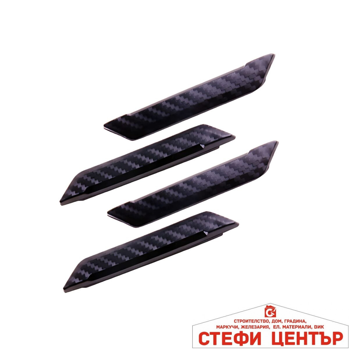 Декорация за врата PG295 4бр./к-т карбон - Image 3