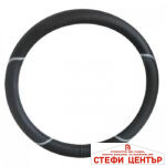 Калъф за волан - 9065 - 38cm - със сиво