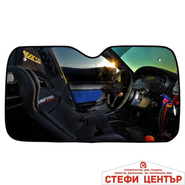 Сенник за предно стъкло SPARCO - 140x70 SPC1720