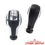 Топка за скоростен лост съвместима с Peugeot 207/307/308/408 - 5 скорости - Хром - Image 2