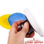 Гъба апликатор за вакси и лакове 10073 с държач - Image 3