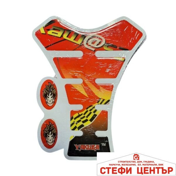 Стикер за резервоар PA921 - Якуза - Червен