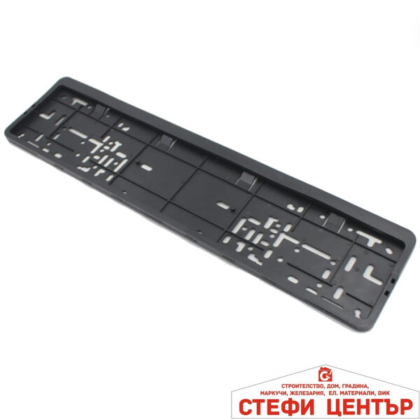 Стойка за регистрационен номер - PA824 - черна