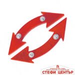 Светлоотразители за спици на велосипед PA911 - 2 бр/к-т - Image 2