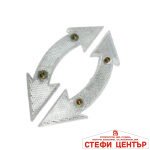 Светлоотразители за спици на велосипед PA912 - 2 бр/к-т - Image 2