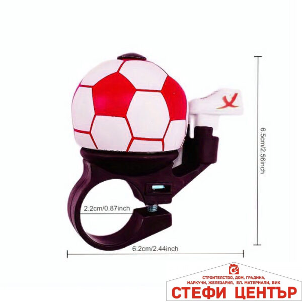 Звънец за Велосипед PA999 - Червен