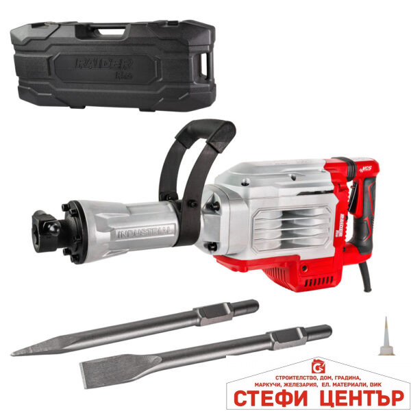 Къртач 1400W HEX 30mm 30J куфар RDP-DH04