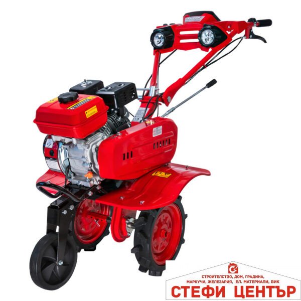 Мотофреза бензинова 5.2kW 7.0hp 1200mm 2+1ск. 2 Фара RD-WT16