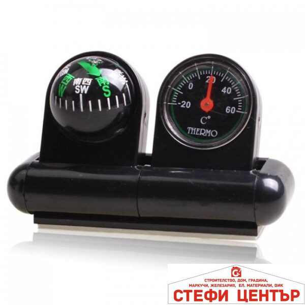 Компас с термометър - 2221