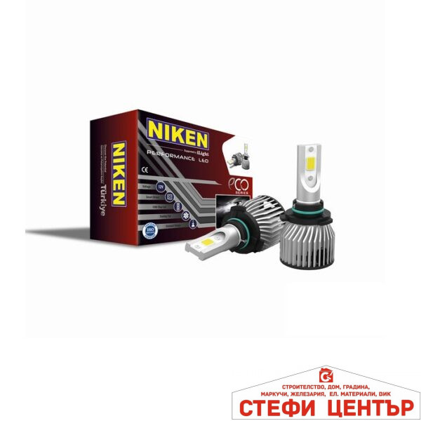 Диодни крушки NIKEN 9006 ЕКО - 2бр/к-т