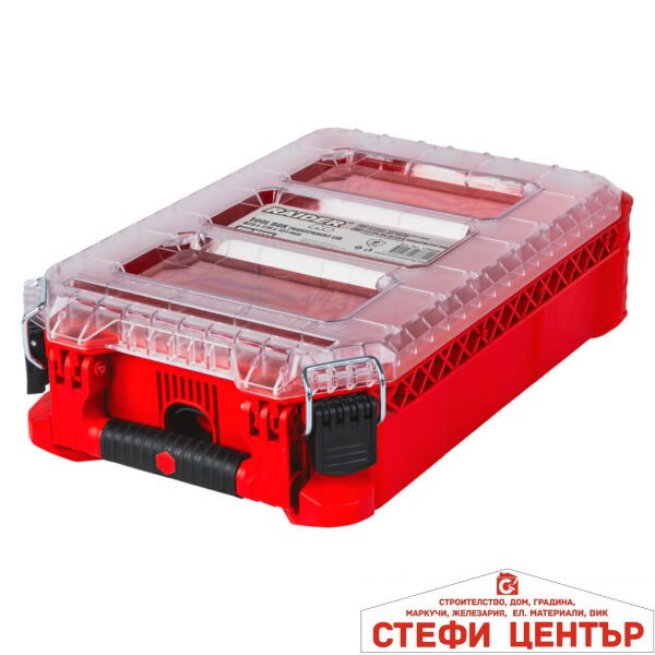 Куфар 420x278x131mm прозрачен капак IP65 RDP-MSS5